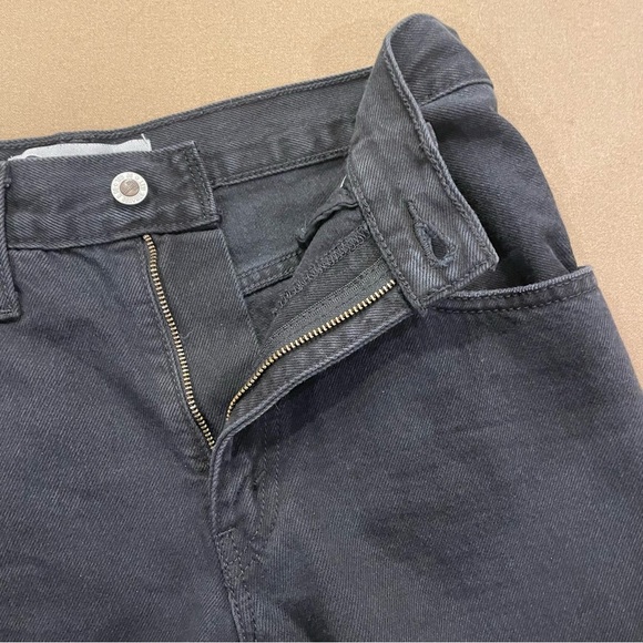 Women’s Levi’s Silvertab ‘94 Baggy Distressed Black Wash Jeans Size 25 - Picture 10 of 15